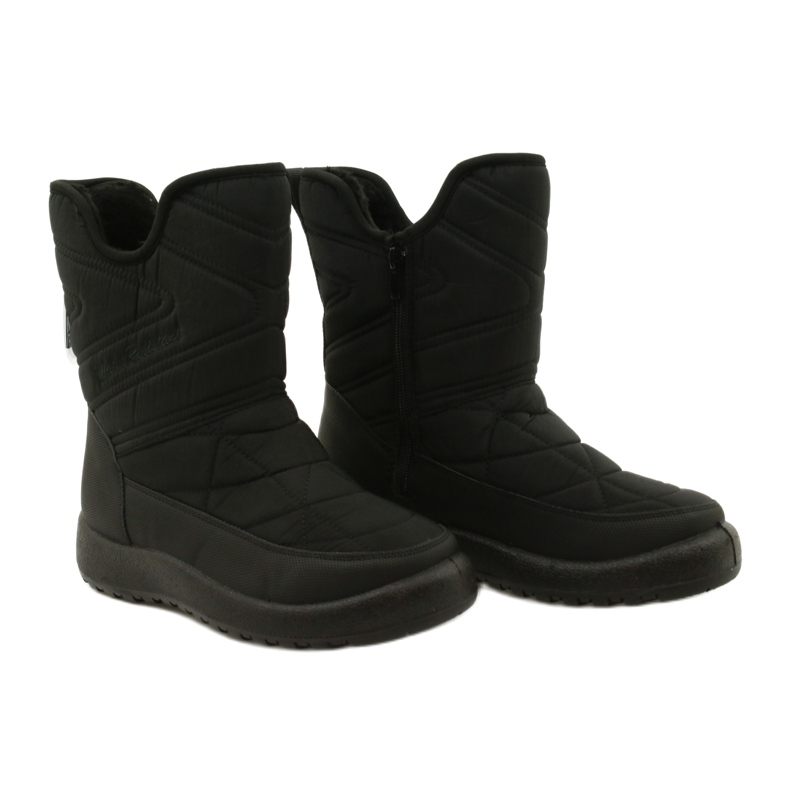 Evento Stivali da neve femminile Notizie resistenti all'acqua 21SN26-4276 NERO 6