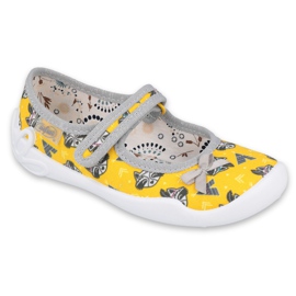 Scarpe per bambini Befado 114X424 grigio d'oro 1
