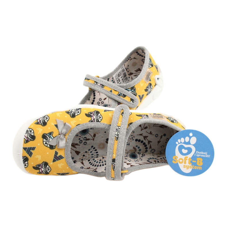 Scarpe per bambini Befado 114X424 grigio d'oro 5