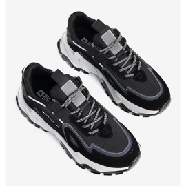 Big Star sneakers Tiger nere da uomo nero 1