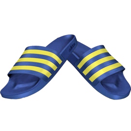 Ciabatte Adidas Adilette Aqua EG1759 blu giallo 1