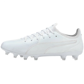 Scarpe da calcio Puma King Pro Fg M 105608 05 bianco bianco 2