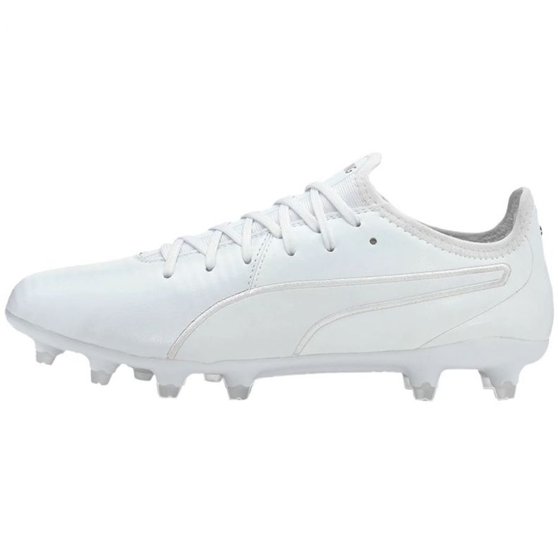 Scarpe da calcio Puma King Pro Fg M 105608 05 bianco bianco 2