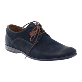 Scarpe blu navy di Riko maschile 813 1