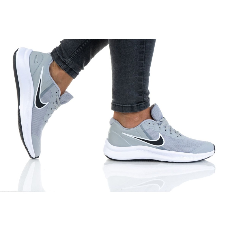 Nike Star Runner 3 (GS) W DA2776-005 scarpe grigio 1
