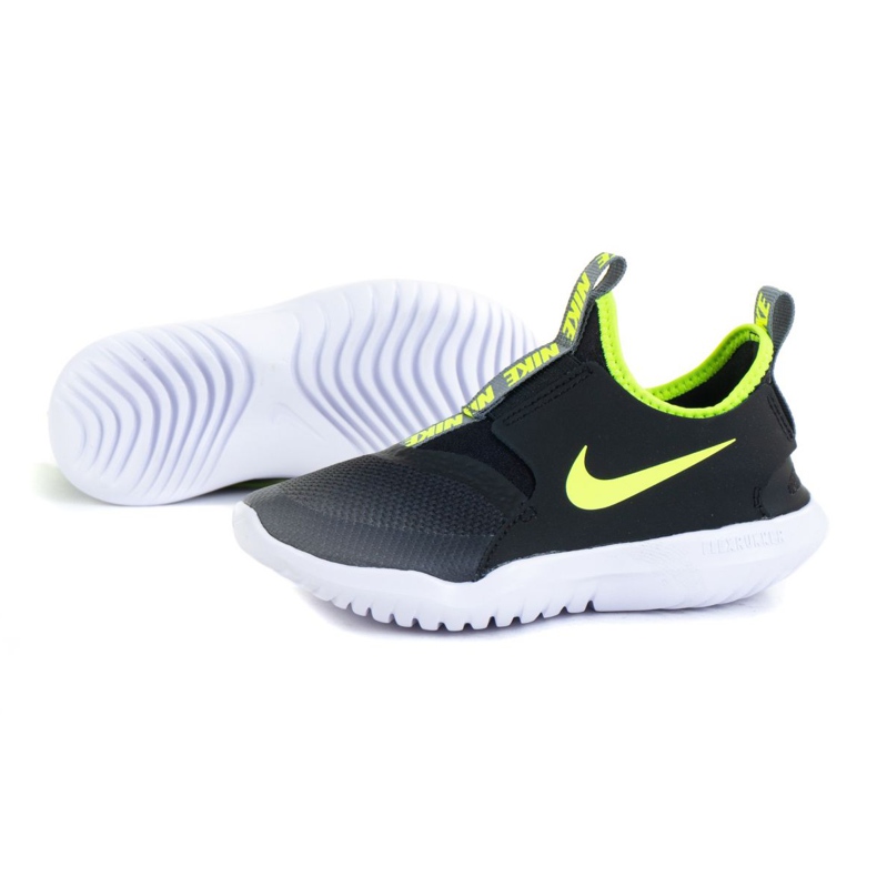 Nike Flex Runner (PS) Jr AT4663-019 scarpe nero 1