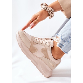 PE1 Scarpe sportive da donna Sneakers Beige Bethell 1