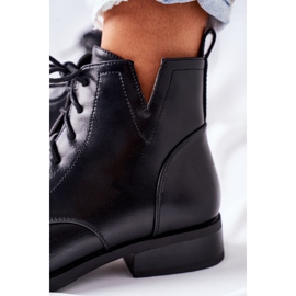 S.Barski Stivaletti Classici da Donna Jodhpur S. Barski Bello nero 1