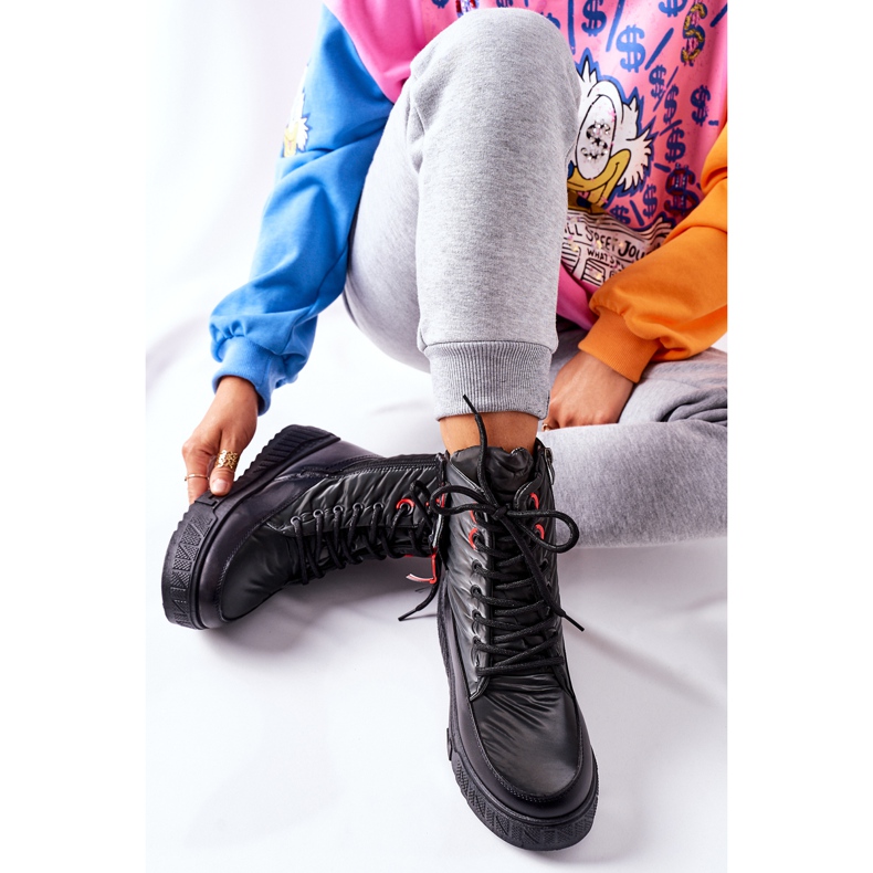 PB1 Trappers Cascia neri da donna nero 1