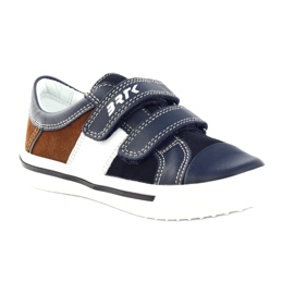 Scarpe da bambino Bartek 18607 blu navy multicolore marrone bianco 1