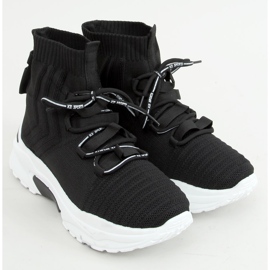 Nero 2032 Calze nere scarpe sportive 1
