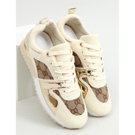 Scarpe sportive beige B0-906 Beige 1