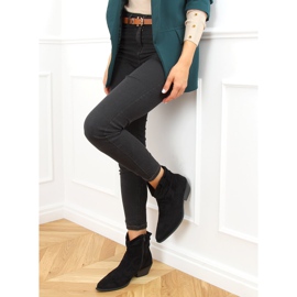 Stivali da cowboy neri da donna 99-65 Black nero 1