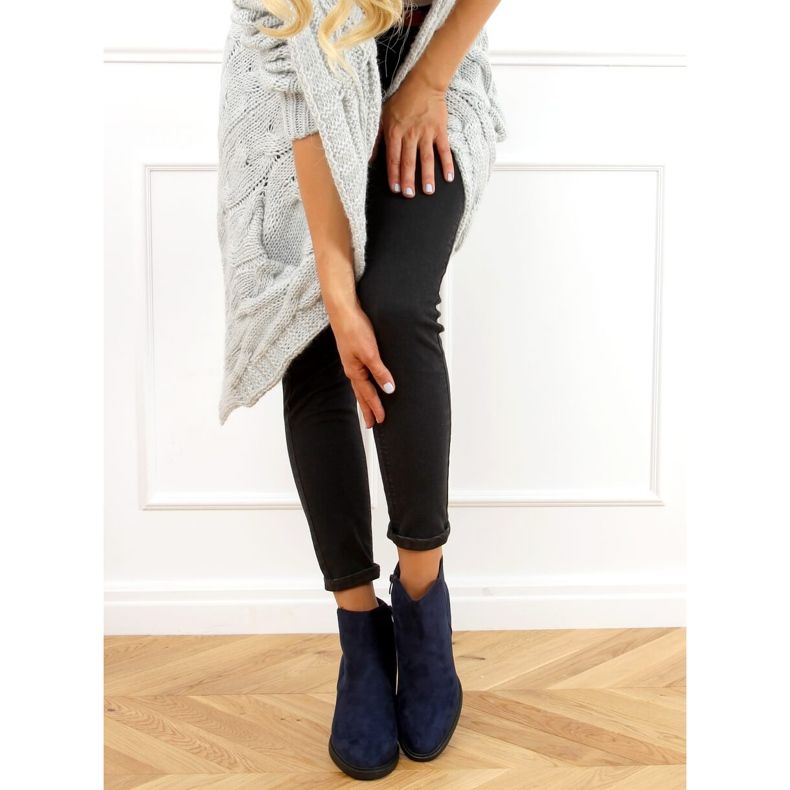 Stivali blu navy 1155 D.BLUE 2