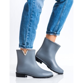 SHELOVET Galosce grigie alla moda grigio 2