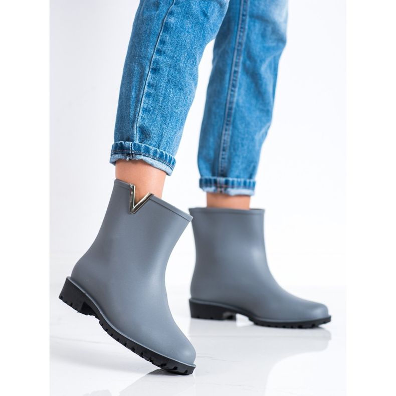 SHELOVET Galosce grigie alla moda grigio 1