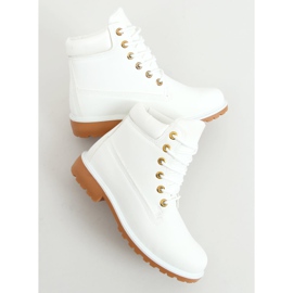 Stivali da donna in legno bianco F662 White 1