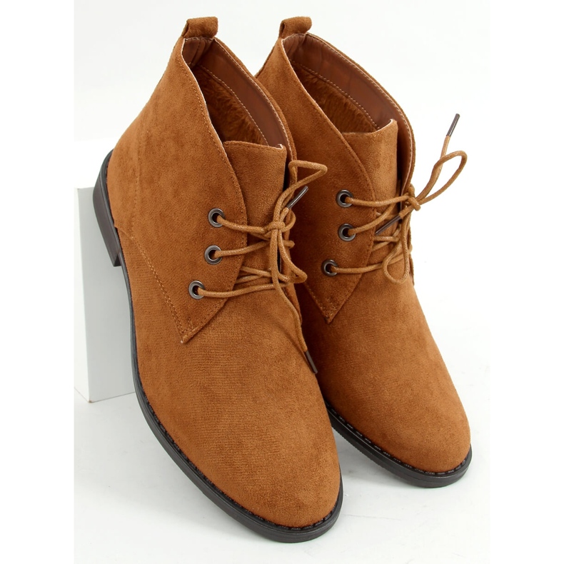 Scarpe stringate cammello 8321 Camel marrone 1