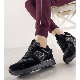 Sneakers nere con elementi metallici Moves nero 1