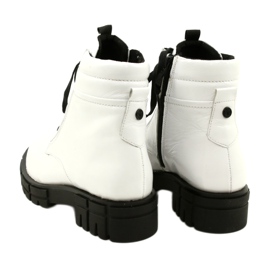 Stivali da donna dipinti Caprice 9-25252-27 122 Bianco 3