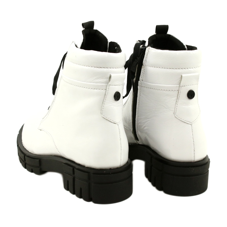 Stivali da donna dipinti Caprice 9-25252-27 122 Bianco 3