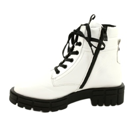 Stivali da donna dipinti Caprice 9-25252-27 122 Bianco 1