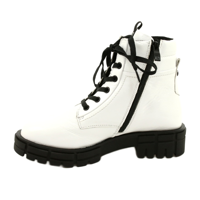 Stivali da donna dipinti Caprice 9-25252-27 122 Bianco bianca 1