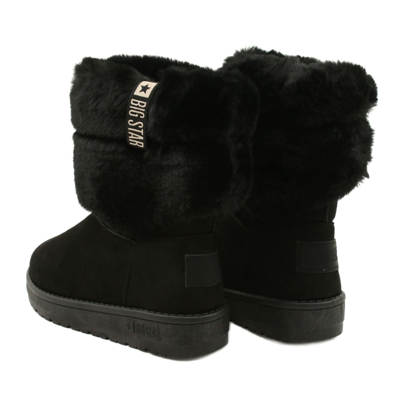 Mukluki Warmed Big Star II274123 da donna nero 3