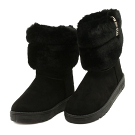 Mukluki Warmed Big Star II274123 da donna nero 2