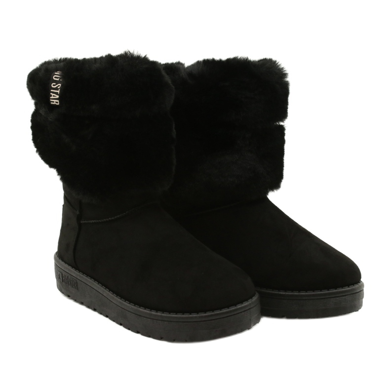 Mukluki Warmed Big Star II274123 da donna nero 5