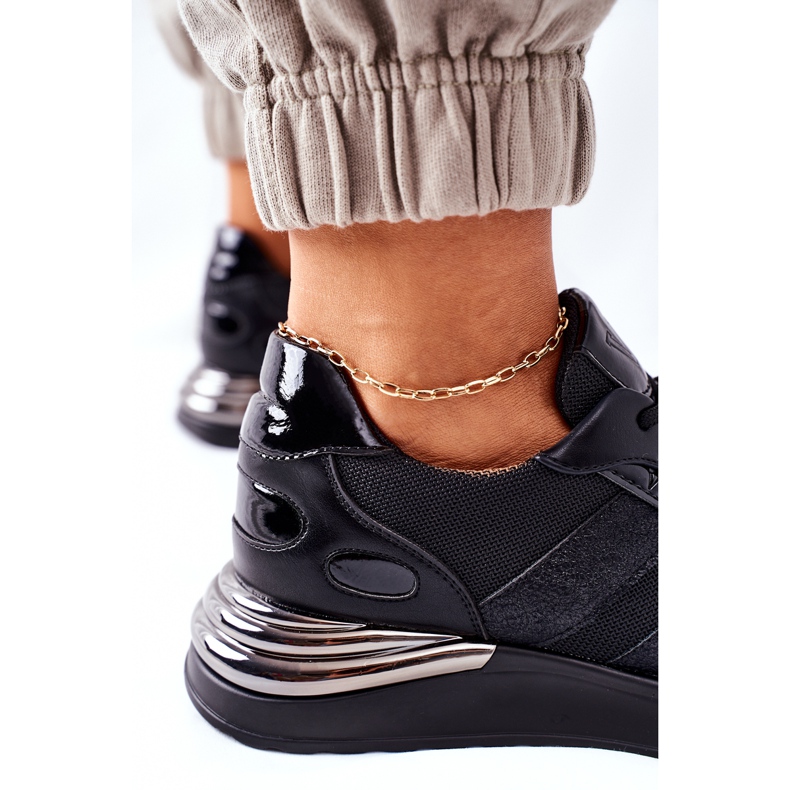 Vinceza Scarpe Sportive Donna Sneakers Nere Manitoba nero 1