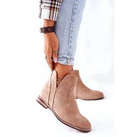 S.Barski Stivali Da Donna Con Zeppa S. Barski Joiva Beige 2