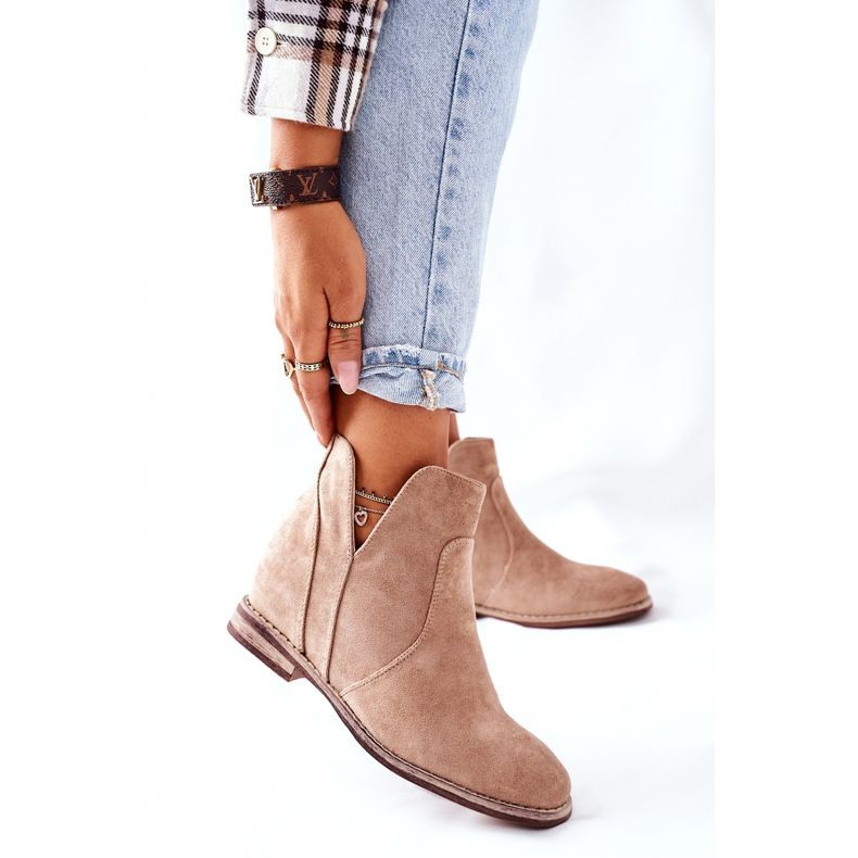 S.Barski Stivali Da Donna Con Zeppa S. Barski Joiva Beige 2