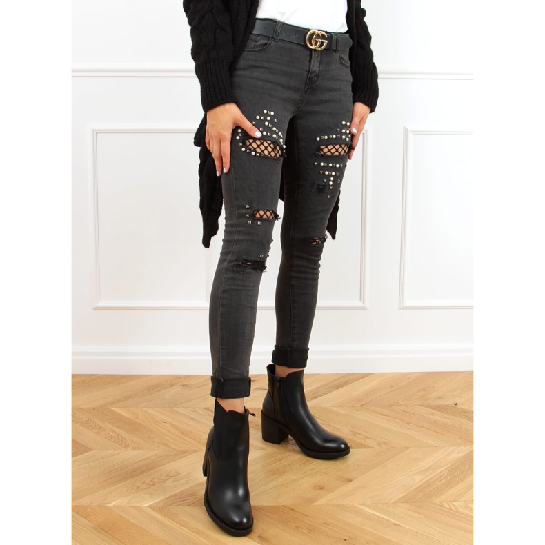 Stivaletti Chelsea neri, neri 9565 Black nero 1