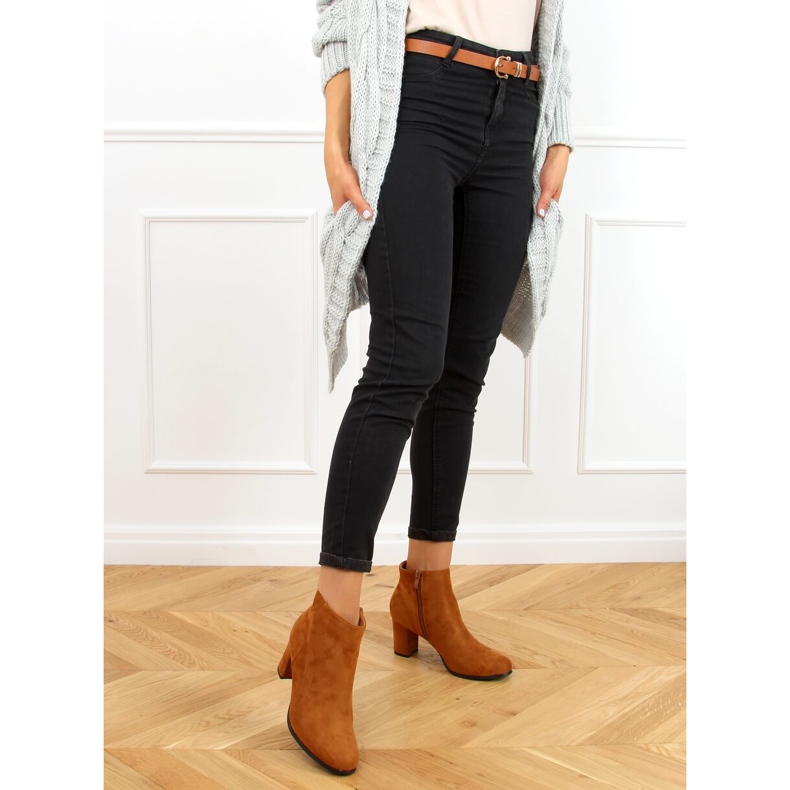 Tacchi alti classici cammello E2165 Camel marrone 2