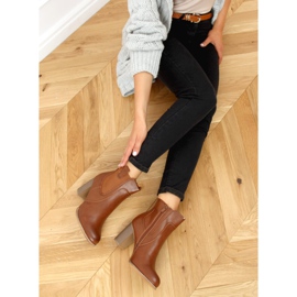 Tacchi alti marroni 3654 Camel marrone 1