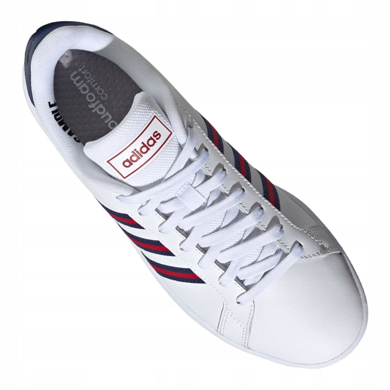 Scarpe Adidas Grand Court M FV8130 bianca 2