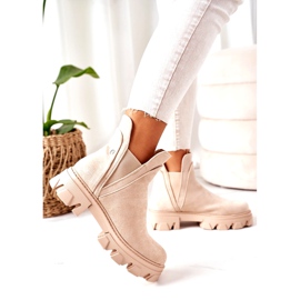 PS1 Stivaletti caldi Stivali Jodhpur Beige Buona Idea 6