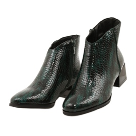 M.Daszyński Stivali isolanti Daszyński MR2130-8 Verde nero 2