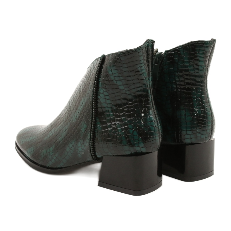 M.Daszyński Stivali isolanti Daszyński MR2130-8 Verde nero 3