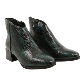 M.Daszyński Stivali isolanti Daszyński MR2130-8 Verde nero 4