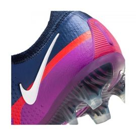 Nike Phantom GT2 Elite Fg M CZ9890-415 scarpe da calcio arancione, viola, navy viola 1