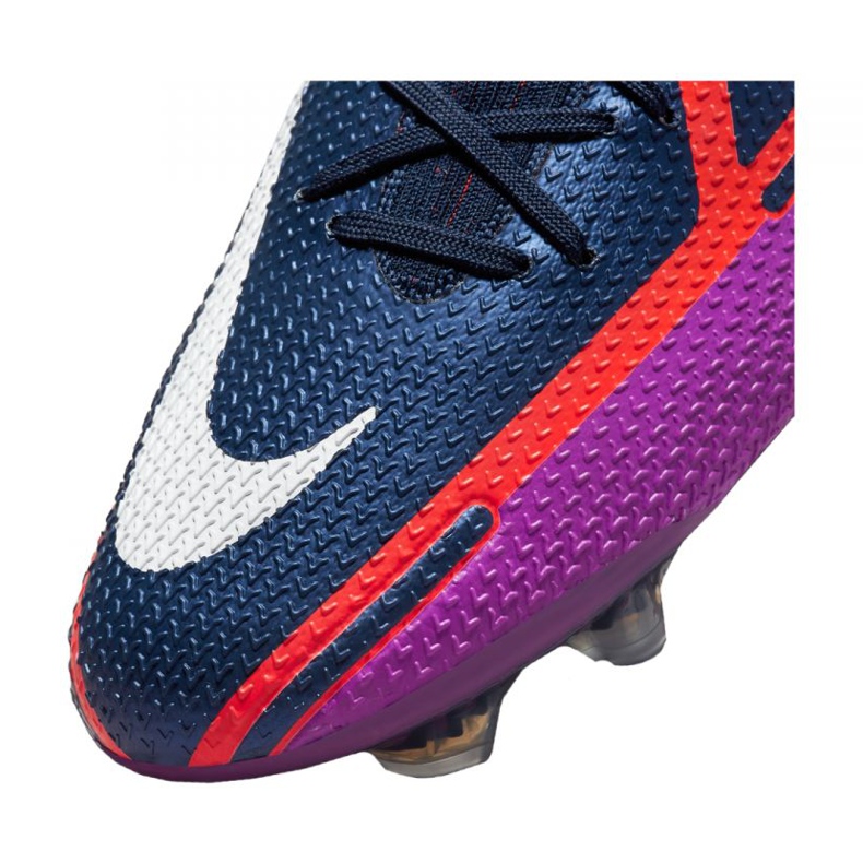 Nike Phantom GT2 Elite Fg M CZ9890-415 scarpe da calcio arancione, viola, blu navy viola 2