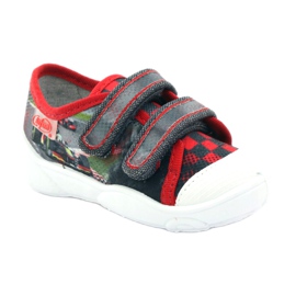 Scarpe, scarpe da ginnastica, pantofole per bambini Befado 907p093 rosso grigio 1