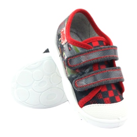 Scarpe, scarpe da ginnastica, pantofole per bambini Befado 907p093 rosso grigio 3