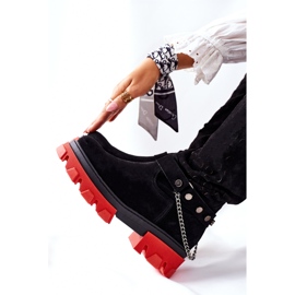 Lewski Shoes Stivali Pelle Donna Lewski Camoscio Nero 2866 1