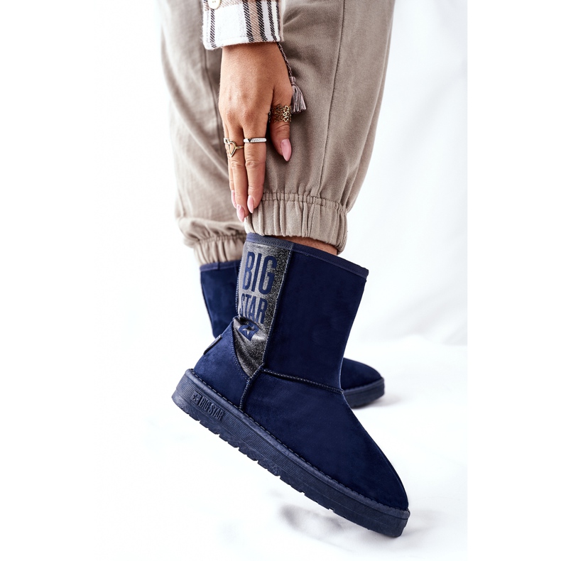 Doposci da donna Big Star EE274416 Blu navy 2