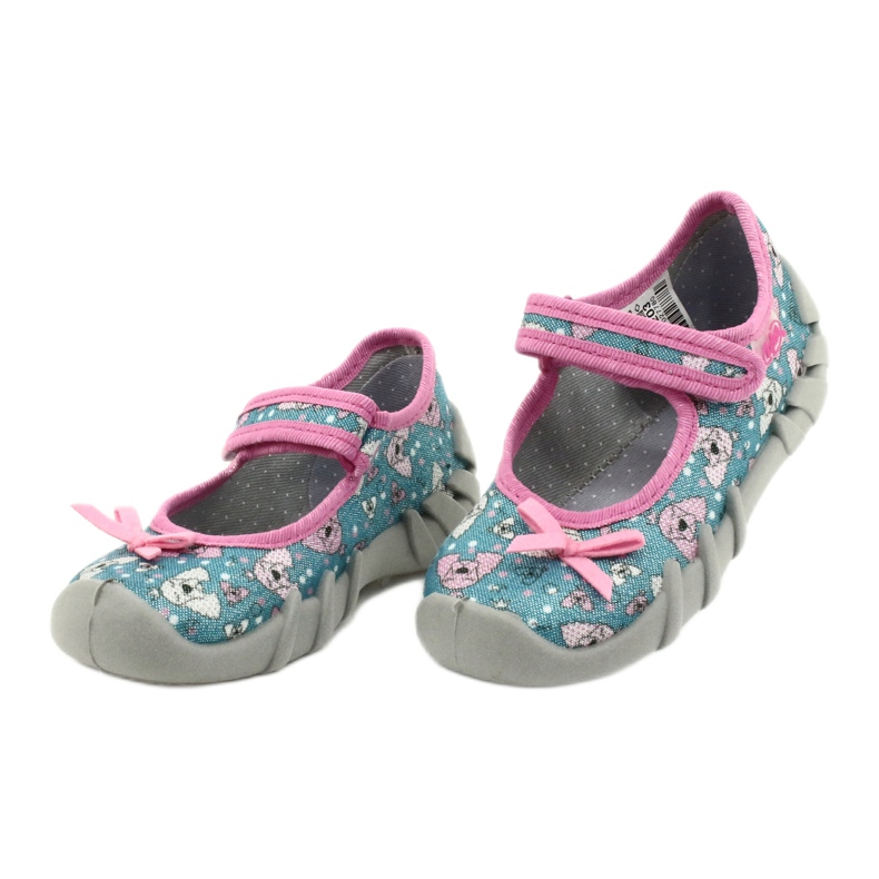 Scarpe per bambini Befado 109P203 rosa blu 3