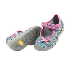 Scarpe per bambini Befado 109P203 rosa blu 4