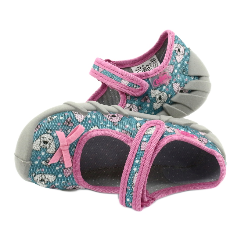 Scarpe per bambini Befado 109P203 rosa blu 5